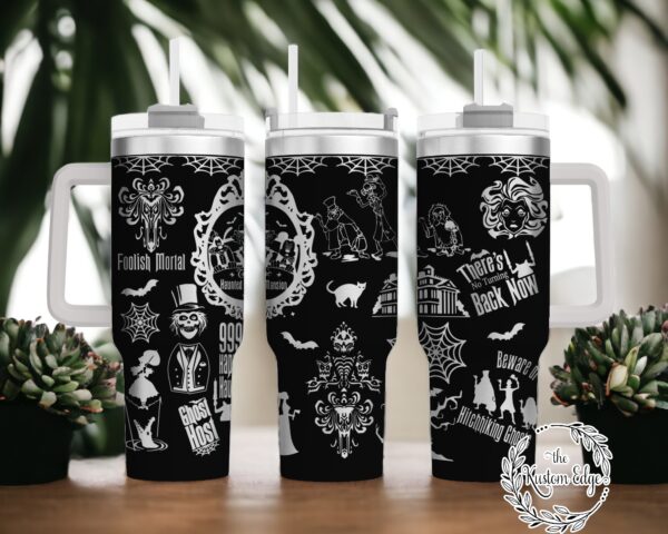 Haunted Mansion Engraved Custom Tumbler