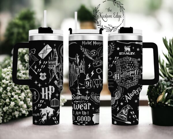 Hufflepuff House Harry Potter Stainless Steel Tumbler