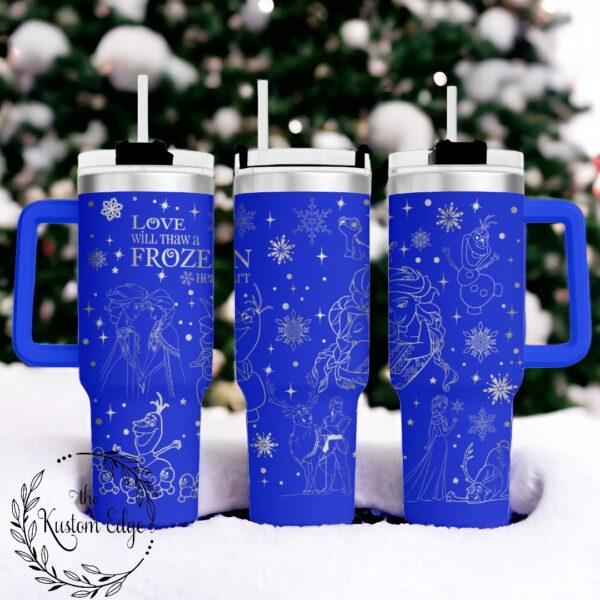 Enchanted Frozen Engraved Custom Tumbler