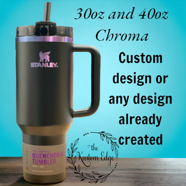 Chroma Laser Engraved Stainless Steel Tumbler