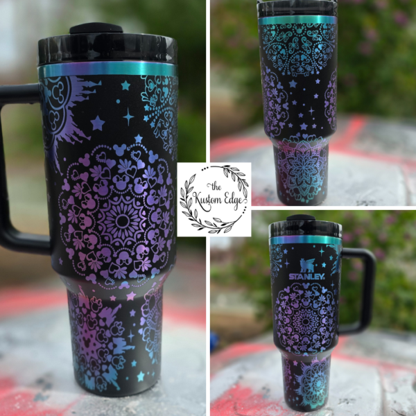 Chroma Laser Engraved Stainless Steel Tumbler - Image 2