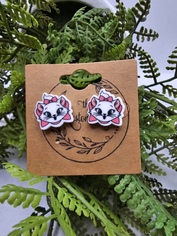 Marie "The Aristocats" Stud Earrings