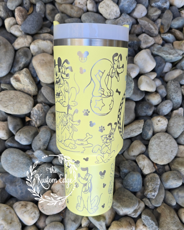 Pluto Laser Engraved Stainless Steel Tumbler - Image 3